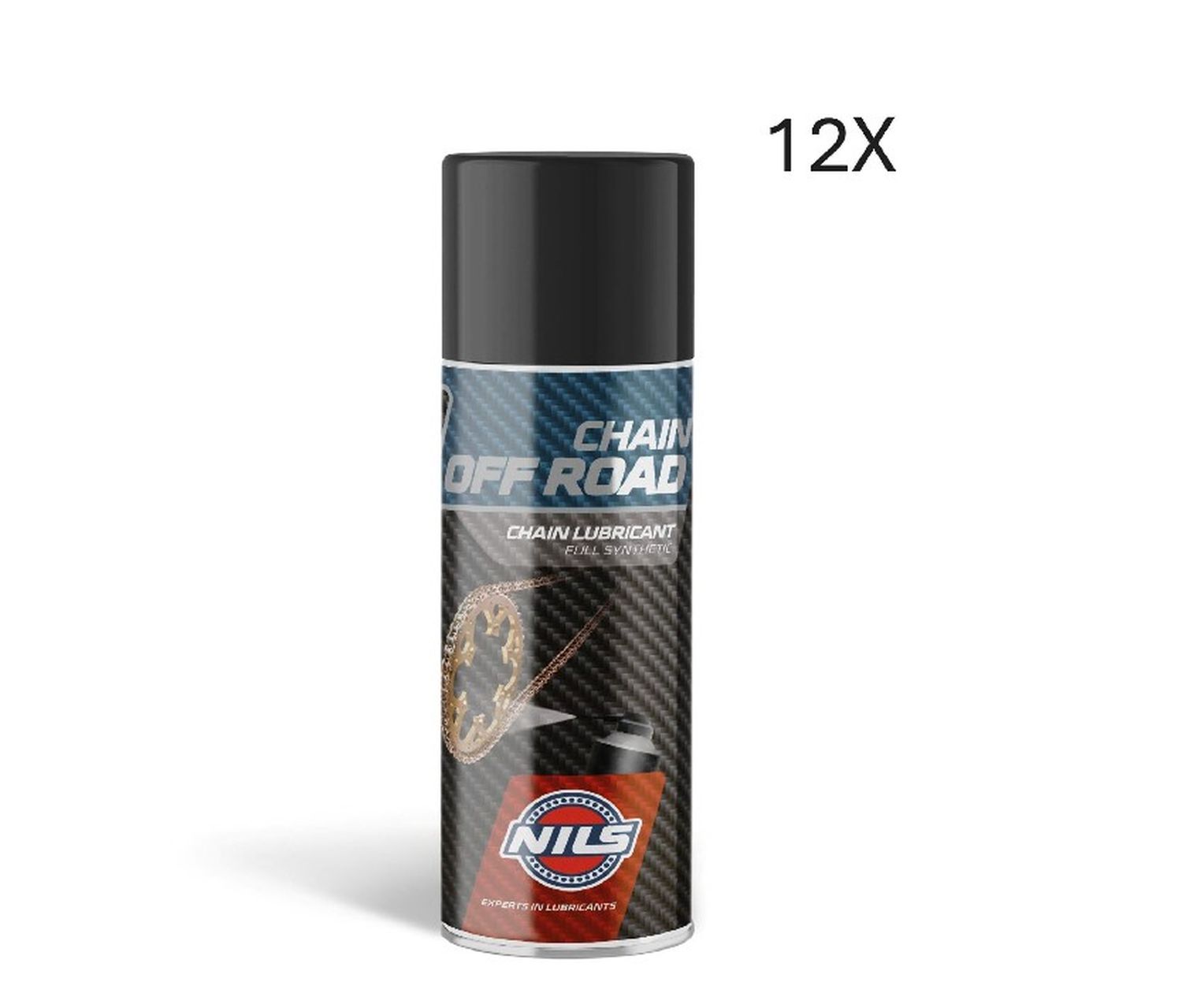 NILS OFF ROAD CHAIN mazivo do řetězu 12 kus - KARTON 400ML (AKC) (NILS OFF ROAD CHAIN mazivo do řetězu 12 kus - KARTON 400ML (AKC))